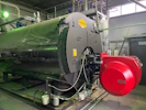 Шеф-монтаж парового котла Mingazzini PB 60 EU с комбинированной горелкой GENERAL BRUCIATORI GB ML 800 GD MC