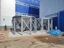 Монтаж 4 силосов My Silo, высотой 16 метров